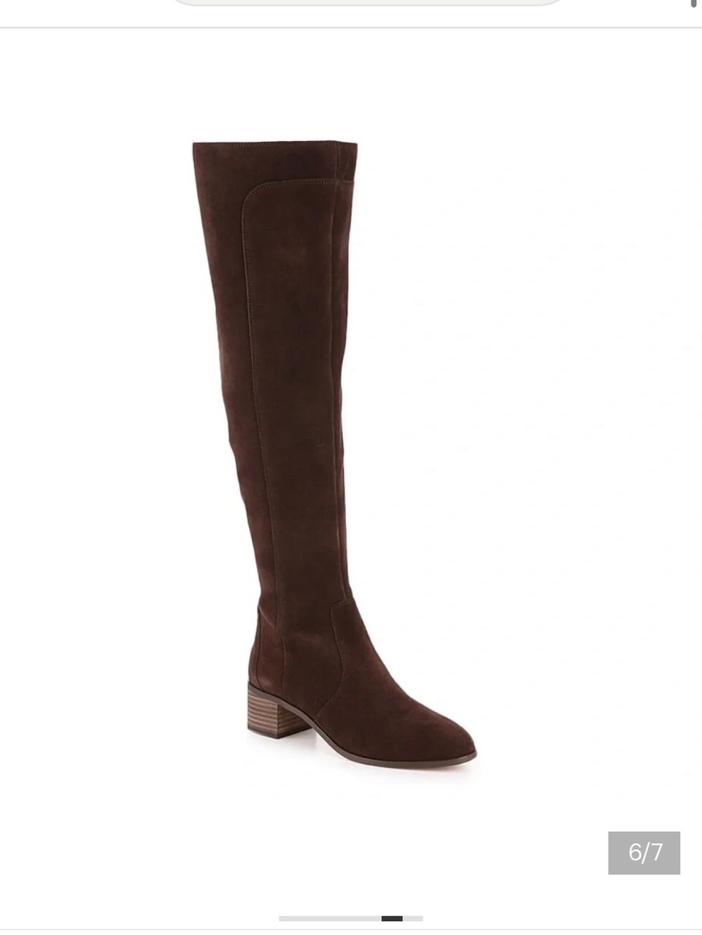 Women’s Over-the-Knee Brown Suede Boot